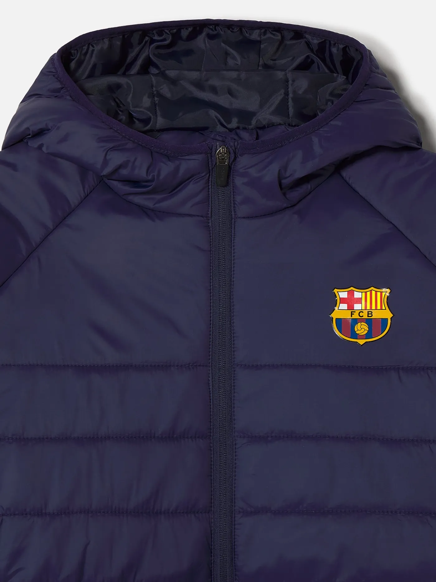 Flash Sale Chaqueta con capucha azul Barça - Mujer Mujer Sudaderas Y Jerséis