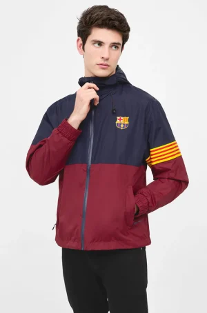 Cheap Chaqueta cortavientos bicolor Hombre Abrigos Y Chaquetas