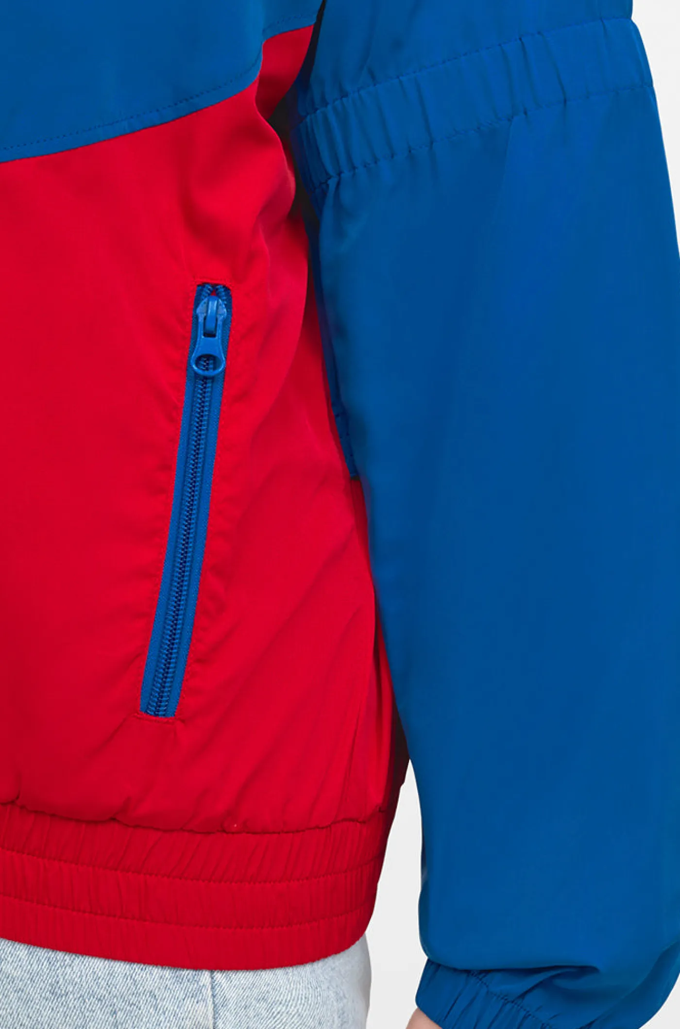 Flash Sale Chaqueta cortavientos bicolor Barça – Mujer Mujer Abrigos Y Chaquetas