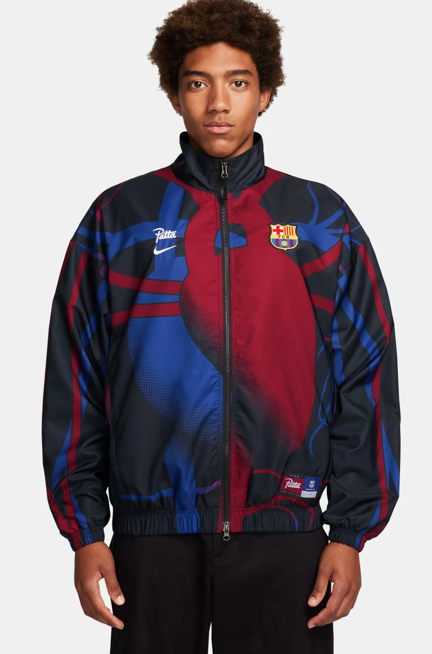 Clearance Chaqueta de chándal x Patta en color azul Hombre Abrigos Y Chaquetas