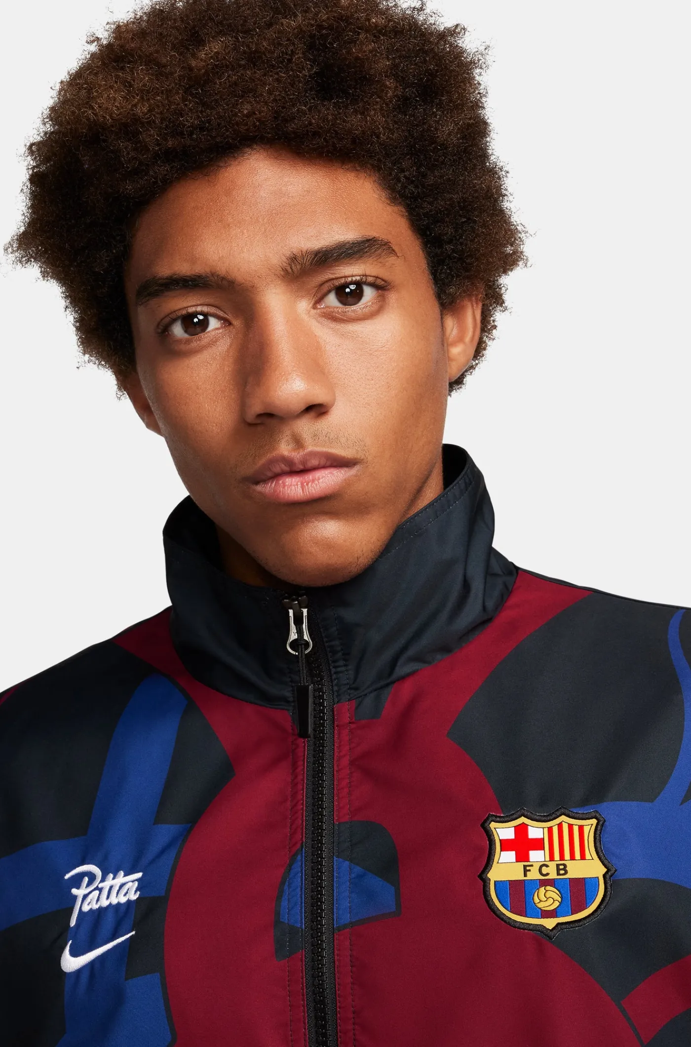 Clearance Chaqueta de chándal x Patta en color azul Hombre Abrigos Y Chaquetas