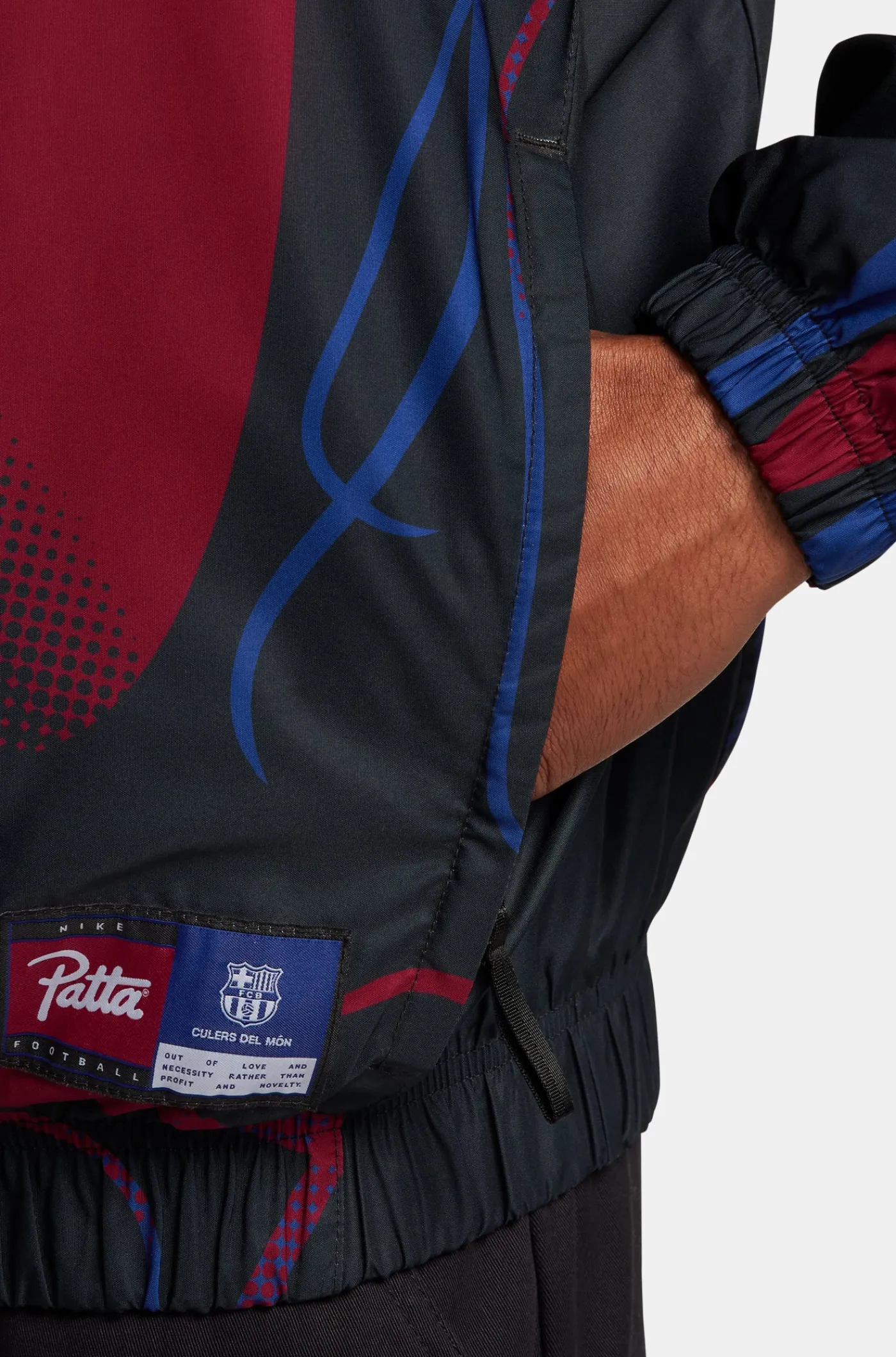 Clearance Chaqueta de chándal x Patta en color azul Hombre Abrigos Y Chaquetas