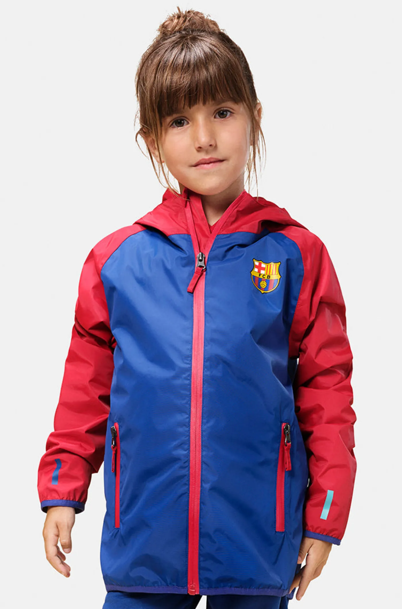 Outlet Chaqueta impermeable Barça - Junior Niños Abrigos Y Chaquetas