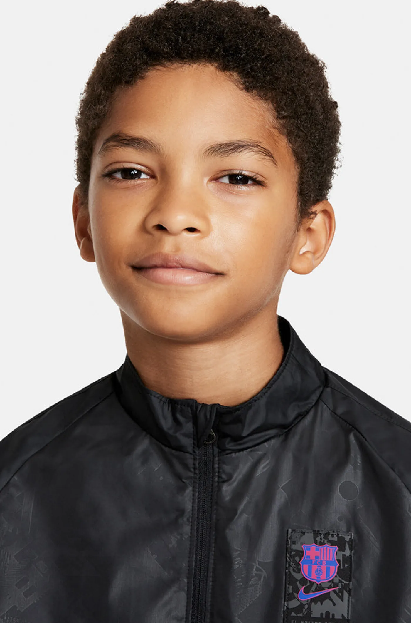 Best Chaqueta impermeable Barça Nike - Junior Niños Abrigos Y Chaquetas