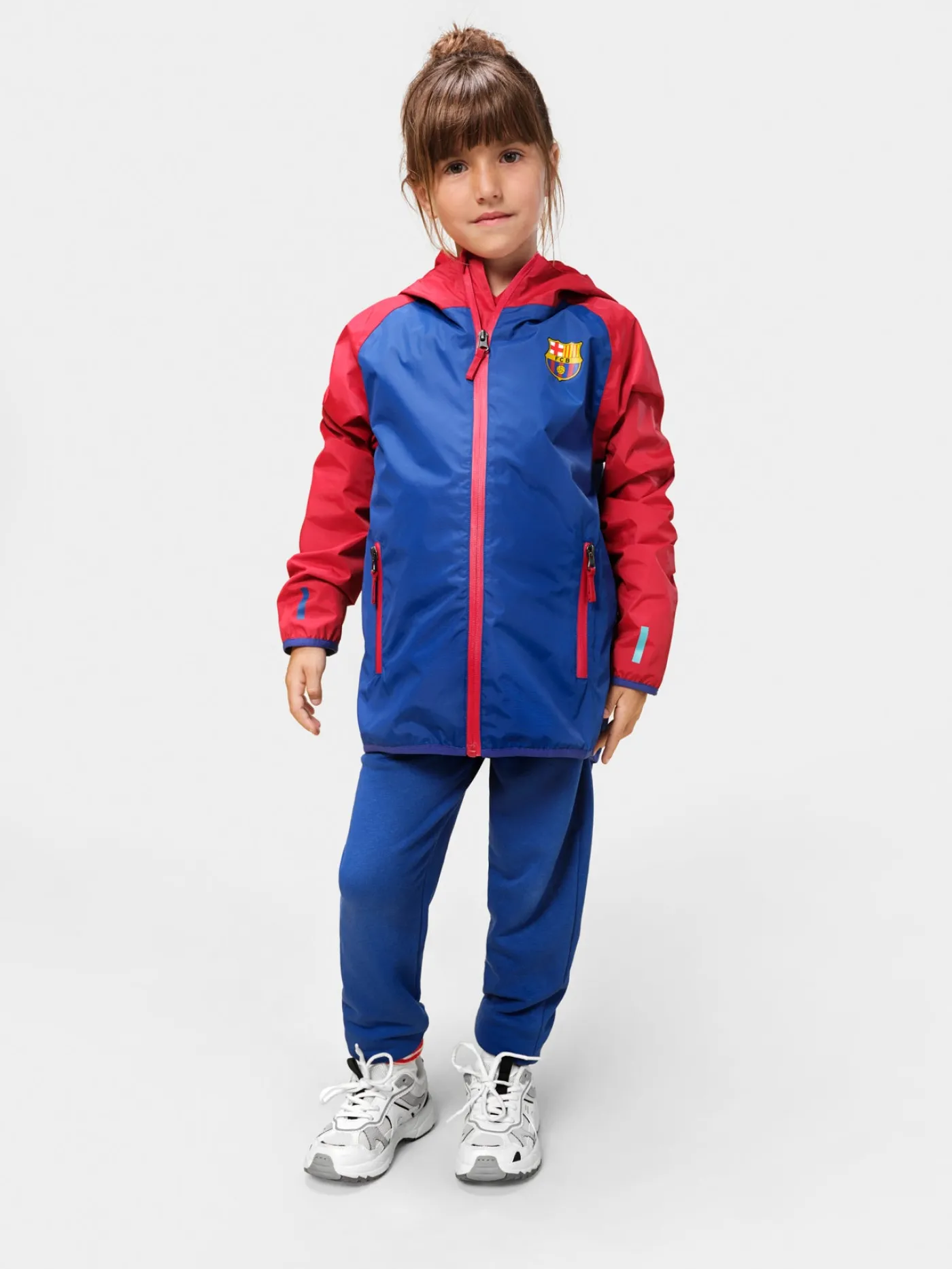 Outlet Chaqueta impermeable Barça - Junior Niños Abrigos Y Chaquetas