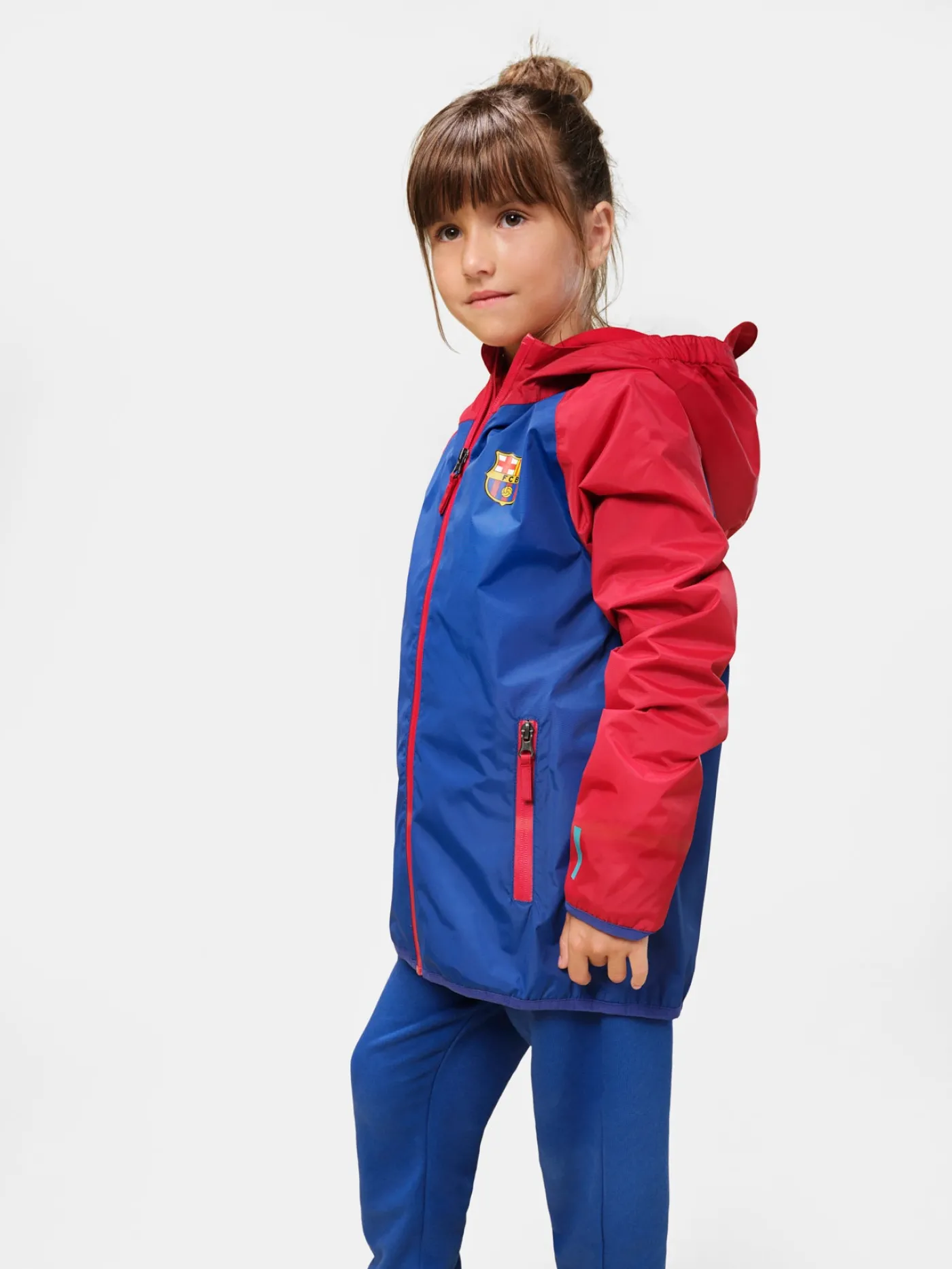 Outlet Chaqueta impermeable Barça - Junior Niños Abrigos Y Chaquetas