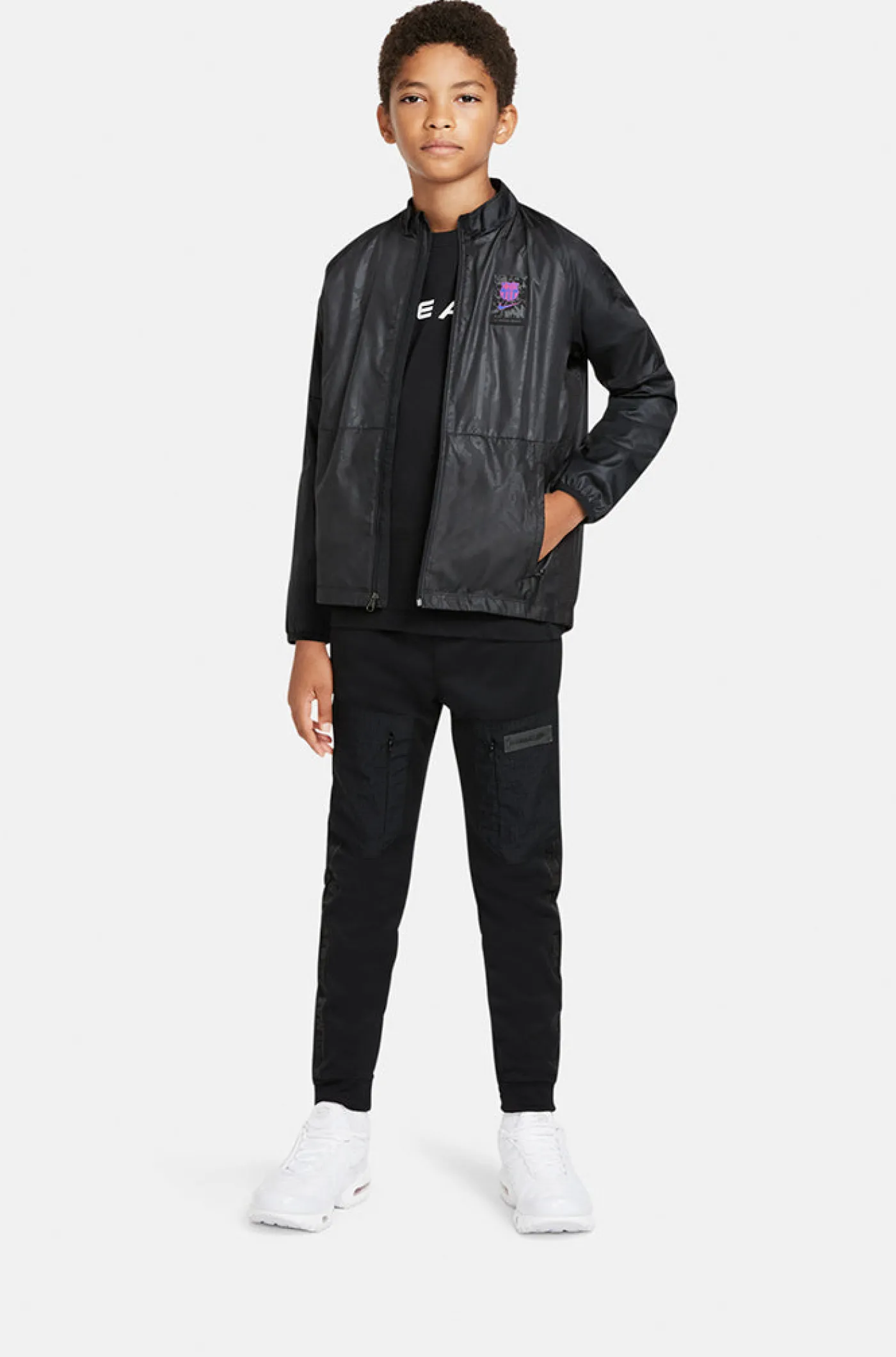 Best Chaqueta impermeable Barça Nike - Junior Niños Abrigos Y Chaquetas