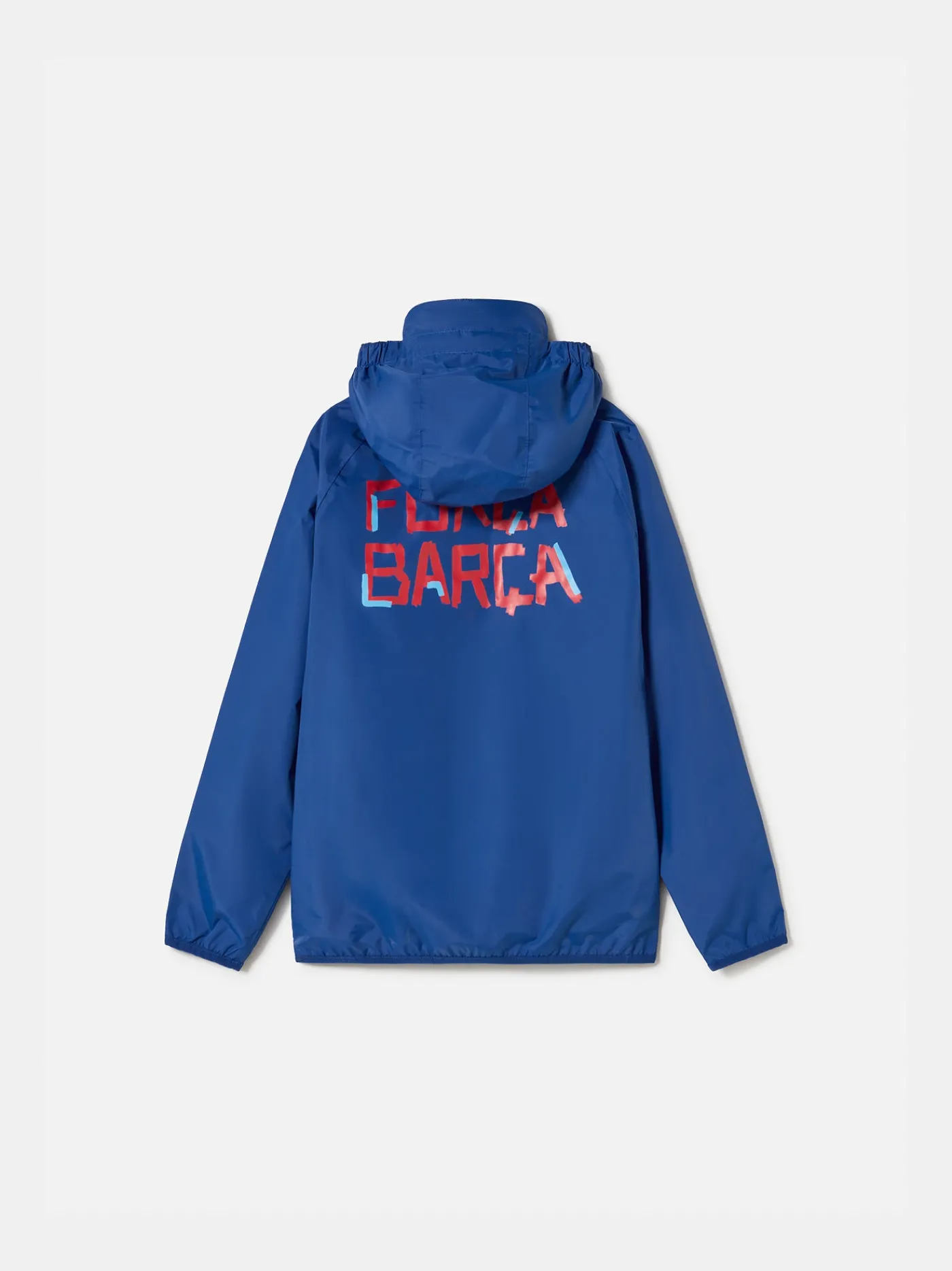 Sale Chaqueta impermeable "Força Barça" - Junior Niños Abrigos Y Chaquetas