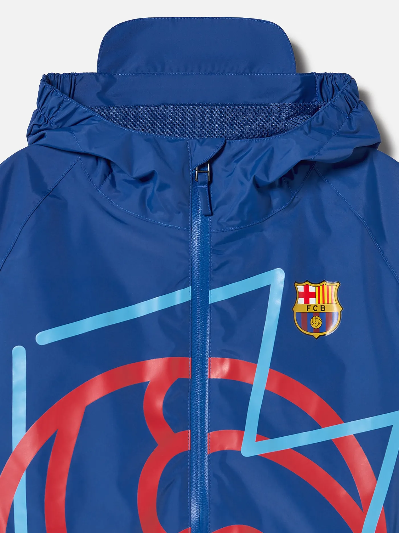 Sale Chaqueta impermeable "Força Barça" - Junior Niños Abrigos Y Chaquetas