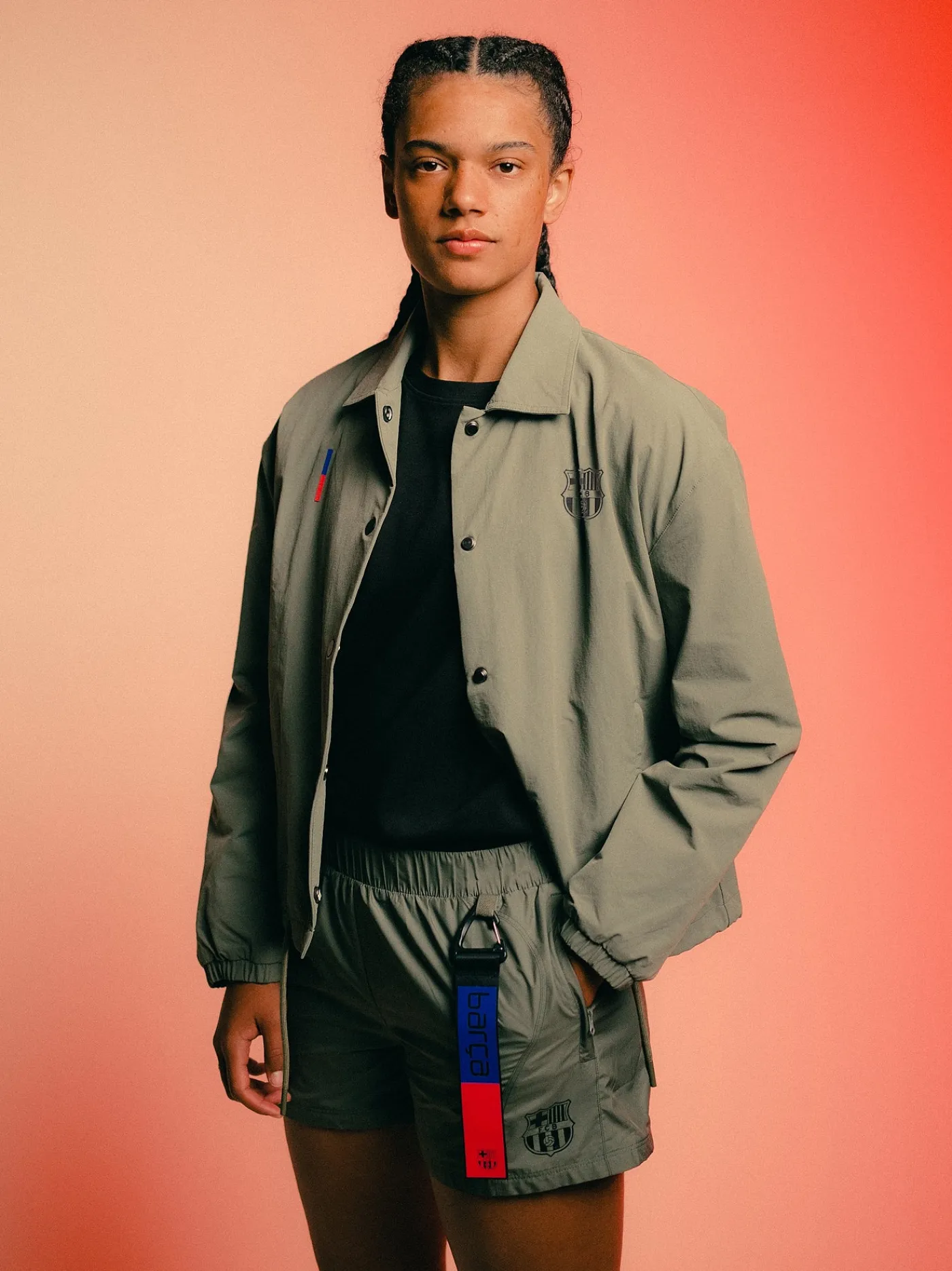 Outlet Chaqueta ligera beige Barça – Mujer Mujer Abrigos Y Chaquetas | Chándals