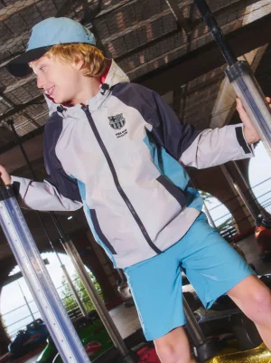 Cheap Chaqueta ligera con capucha Barça – Junior Niños Abrigos Y Chaquetas