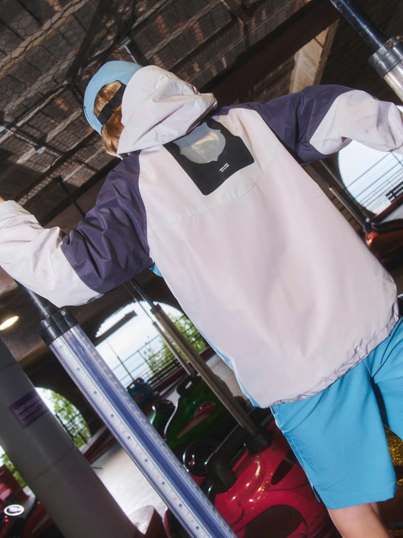 Cheap Chaqueta ligera con capucha Barça – Junior Niños Abrigos Y Chaquetas