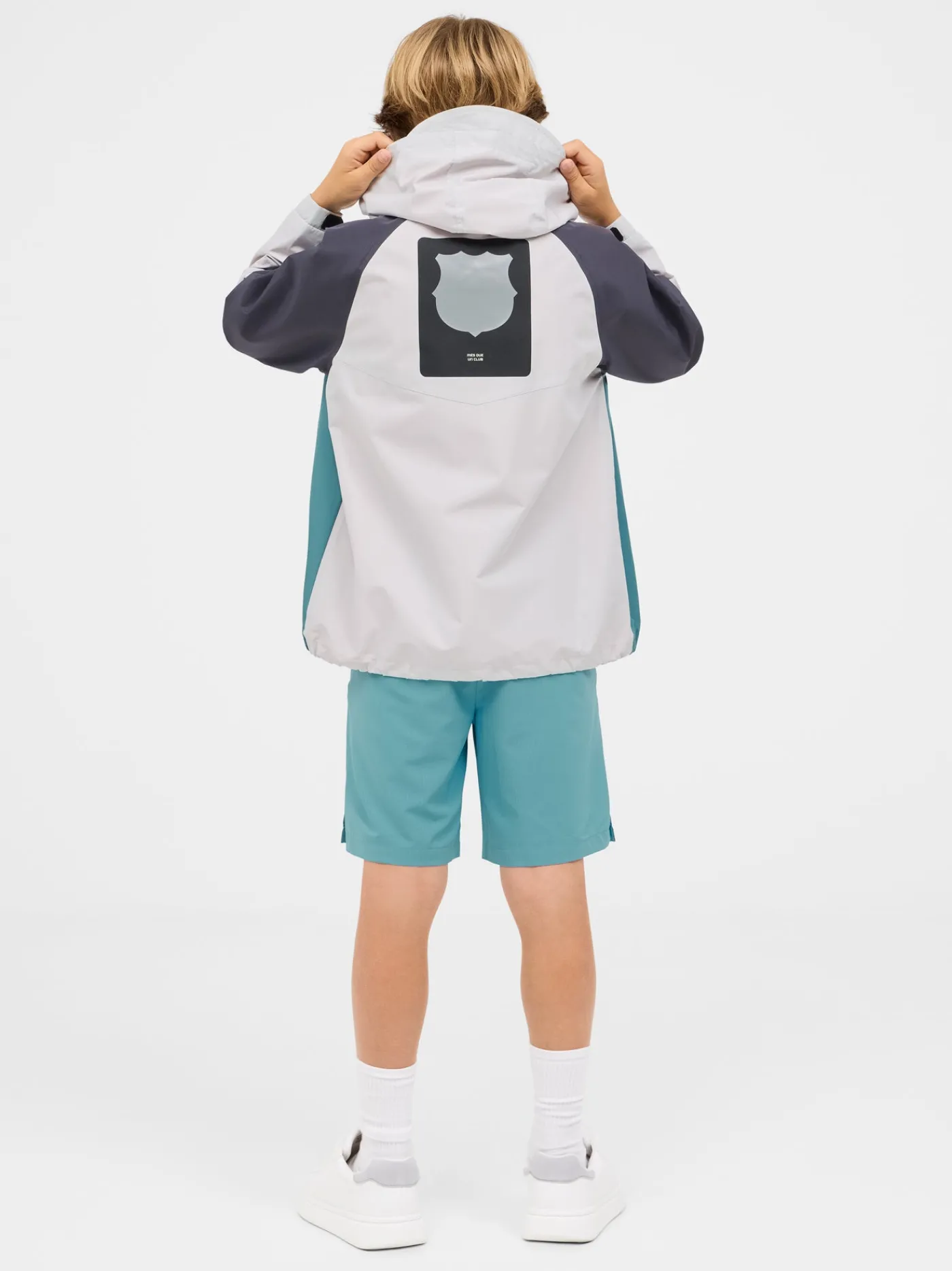 Cheap Chaqueta ligera con capucha Barça – Junior Niños Abrigos Y Chaquetas