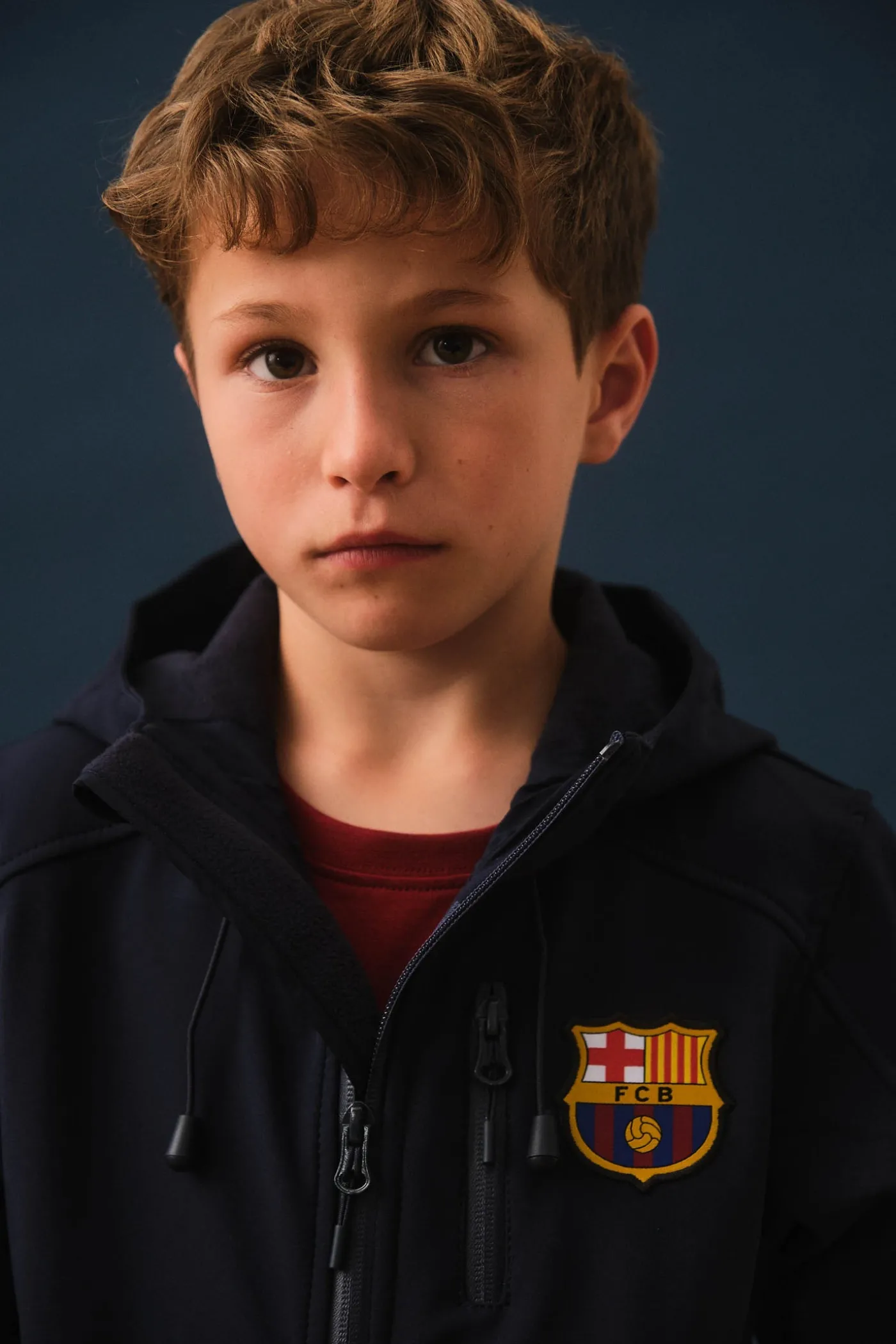 Best Chaqueta softshell Barça azul marino - Junior Niños Abrigos Y Chaquetas