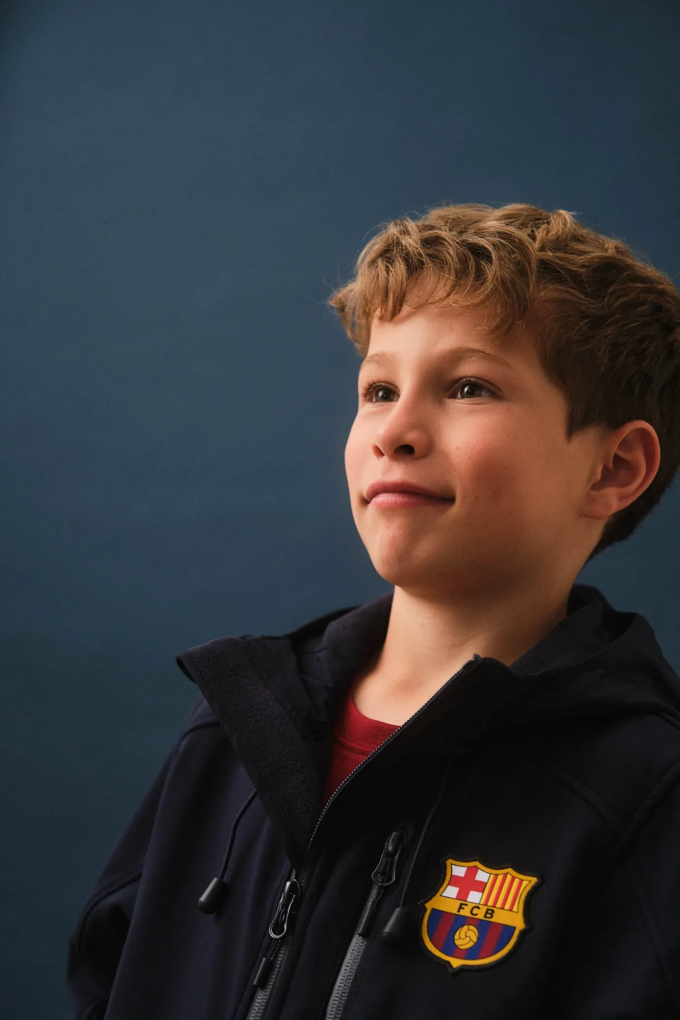 Best Chaqueta softshell Barça azul marino - Junior Niños Abrigos Y Chaquetas