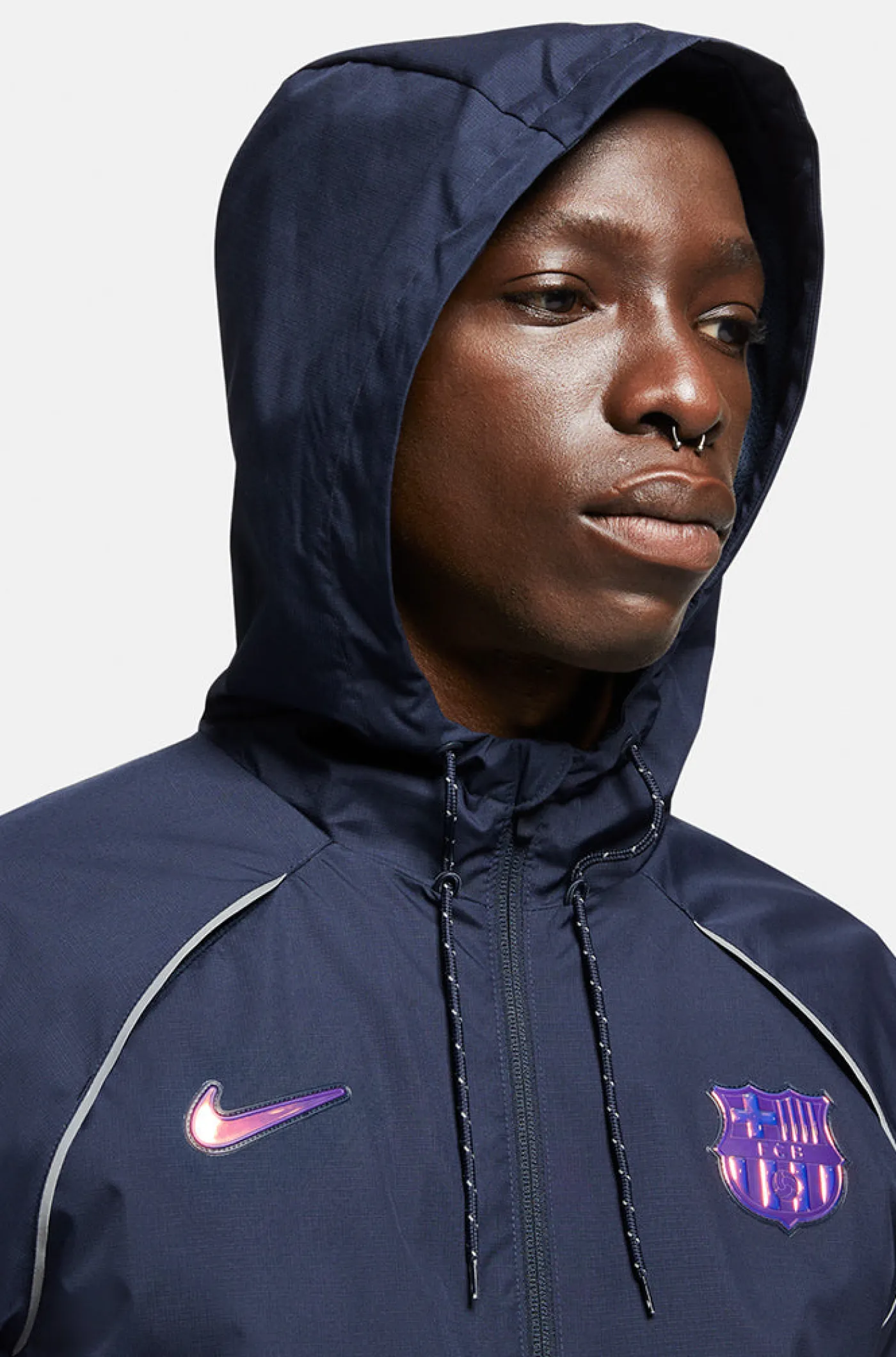 Hot Chaqueta softshell Barça Nike Hombre Abrigos Y Chaquetas