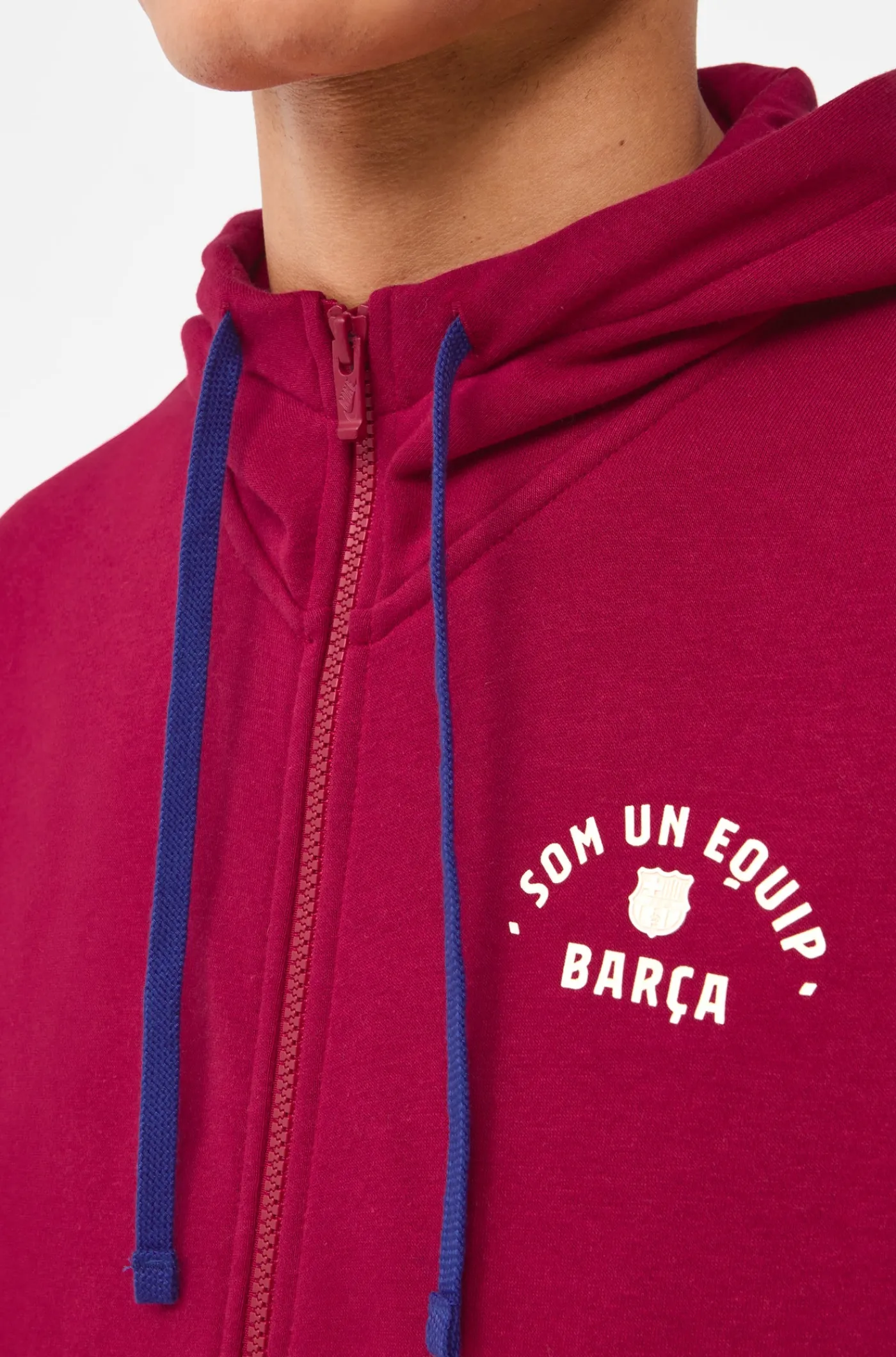 Cheap Chaqueta som un equip Barça Nike Hombre Sudaderas