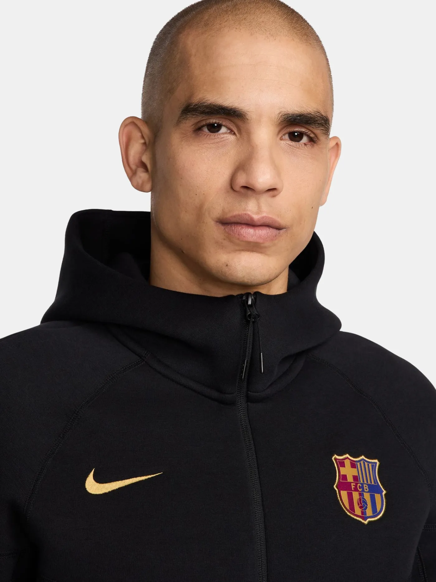 Cheap Chaqueta tech negra Barça Nike Hombre Chándals | Chándals
