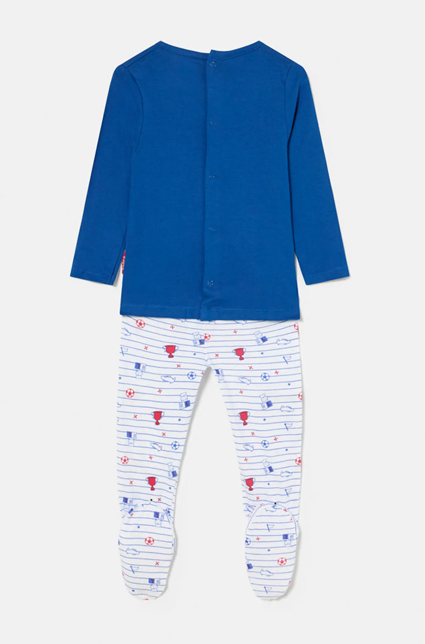 Best Conjunto de camiseta y polaina algodón Barça – Bebé Niños Bebés