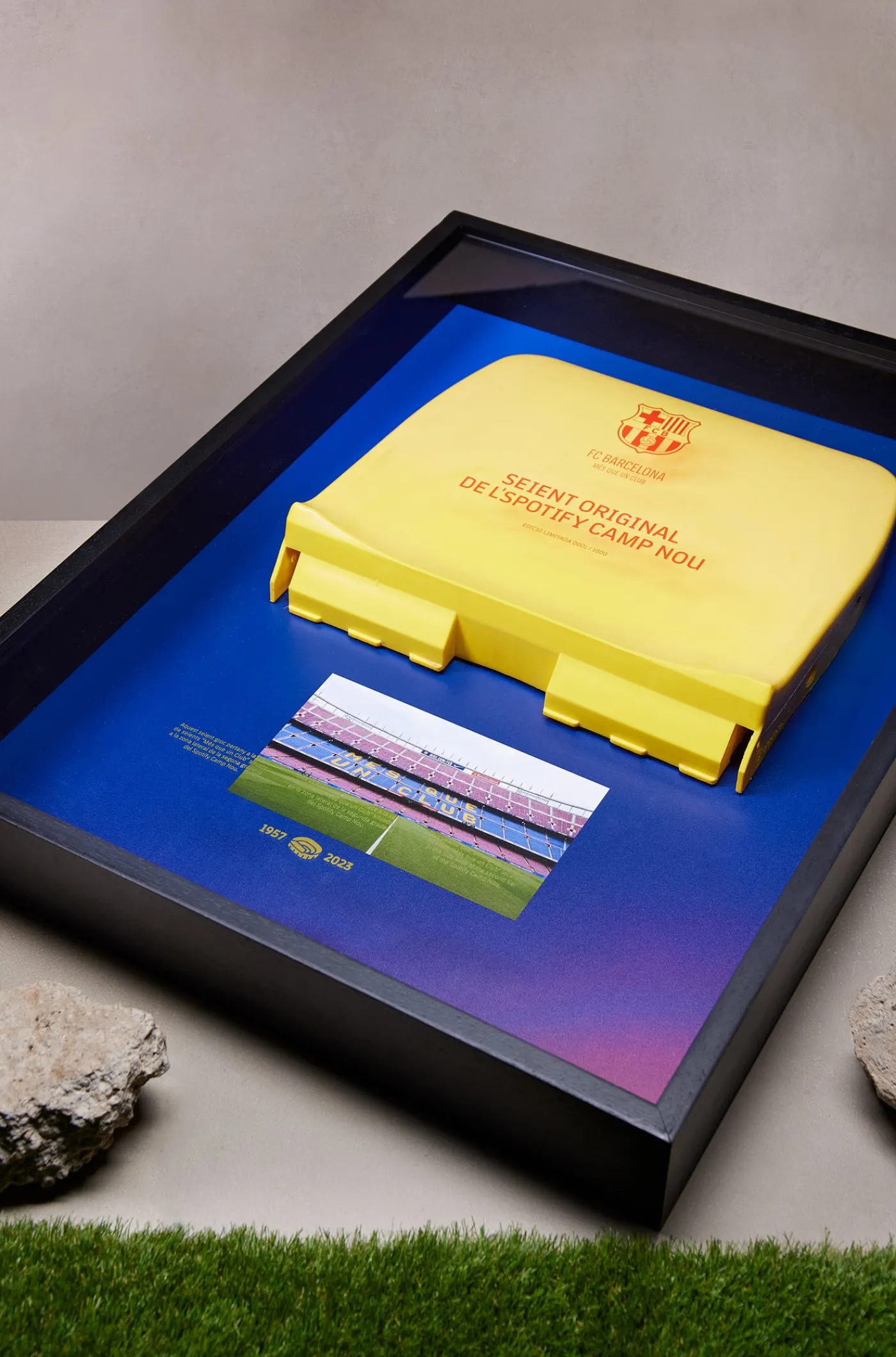 Online Edición limitada – Asiento ‘Més que un Club’ Spotify Camp Nou Stadium Memorabilia | Asientos Spotify Camp Nou