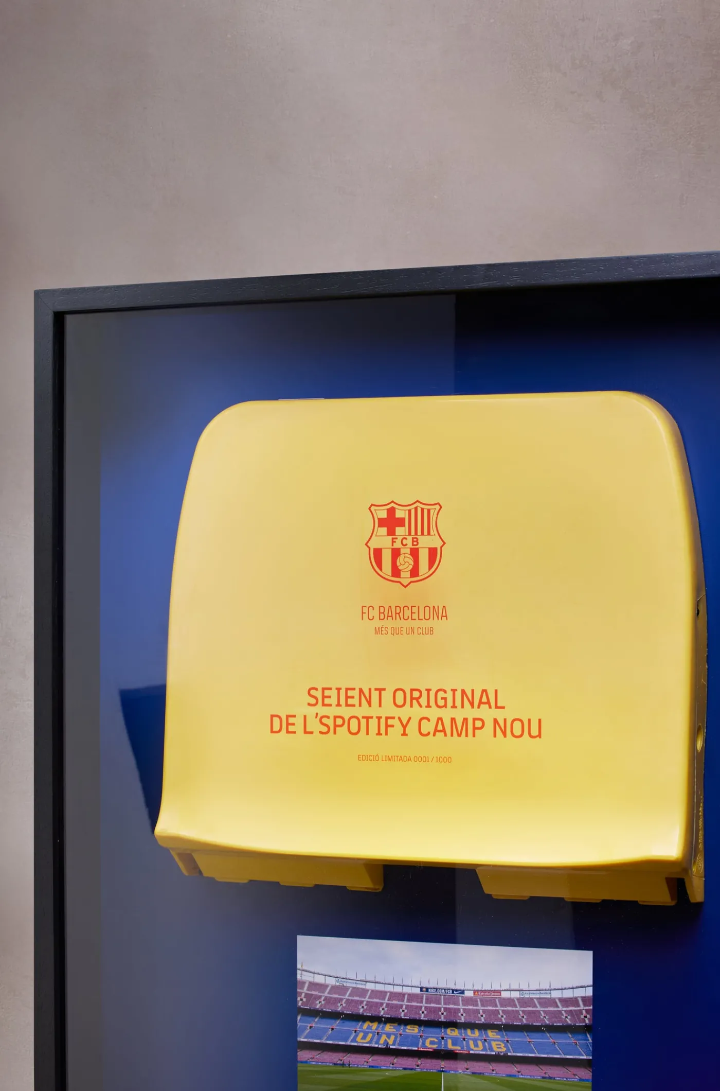 Online Edición limitada – Asiento ‘Més que un Club’ Spotify Camp Nou Stadium Memorabilia | Asientos Spotify Camp Nou