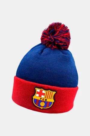 Cheap Gorra de punto del con escudo y pompón Gorras Y Gorros