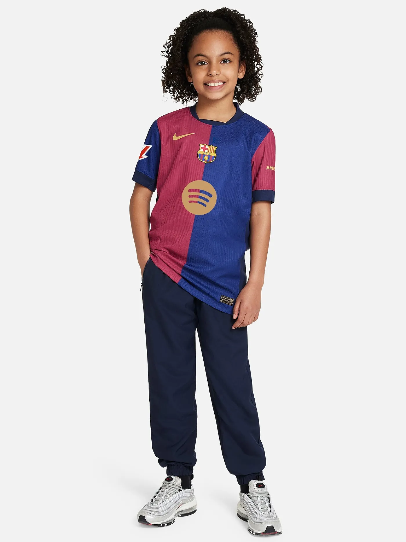 Best LA LIGA Camiseta junior primera equipación 24/25 - Edición Jugador Niños Niños/As Y Bebés