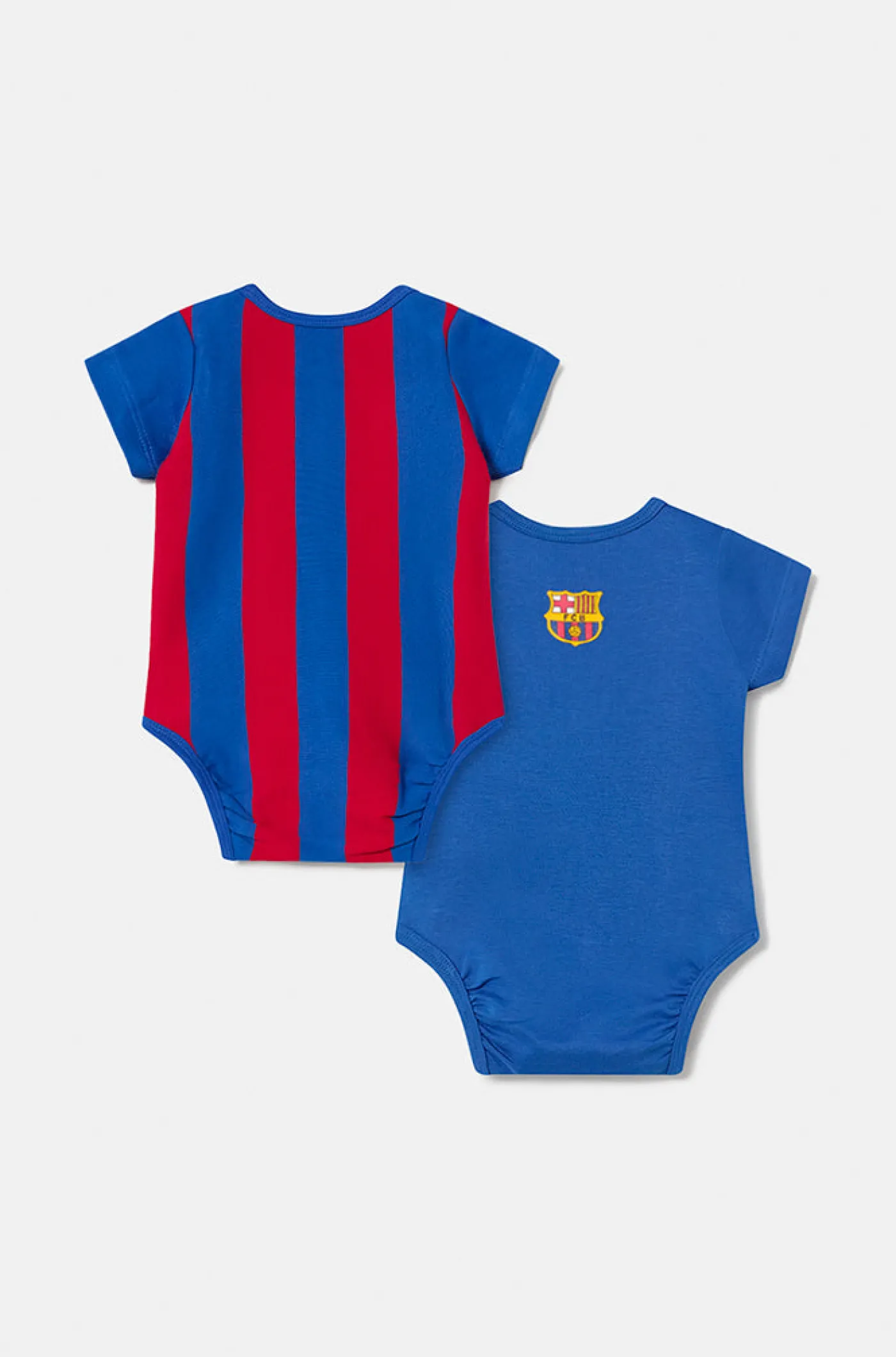 Best Pack de 2 body escudo animado Barça - Bebé Niños Bebés