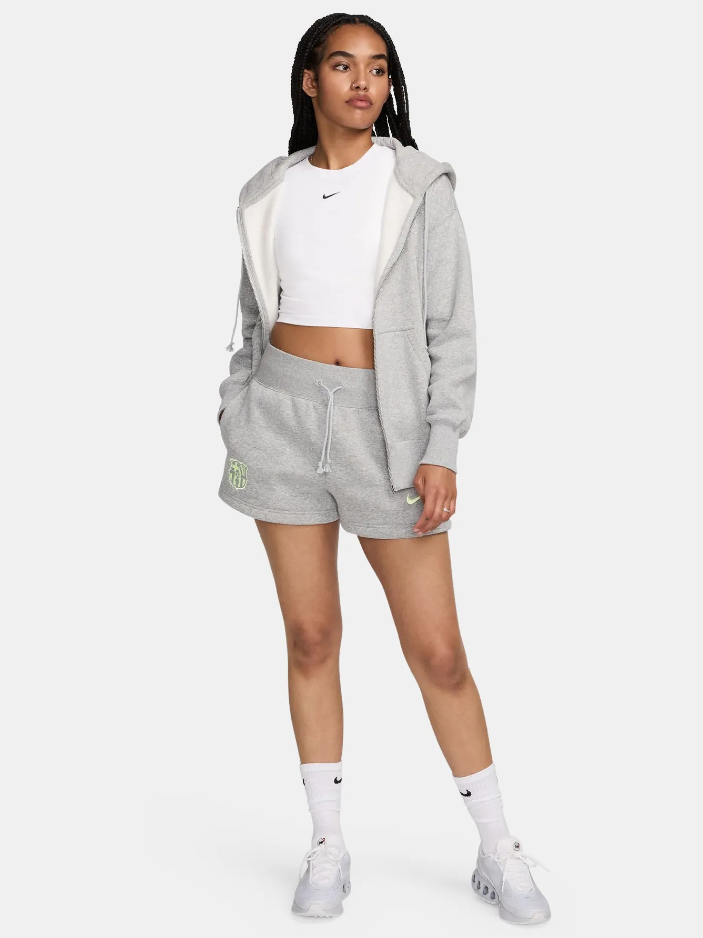 Discount Pantalón Corto Tech Fleece Barça Nike - Mujer Mujer Pantalones Y Shorts