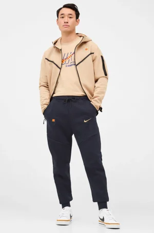 Shop Pantalón marino Barça Nike Hombre Pantalones Y Shorts