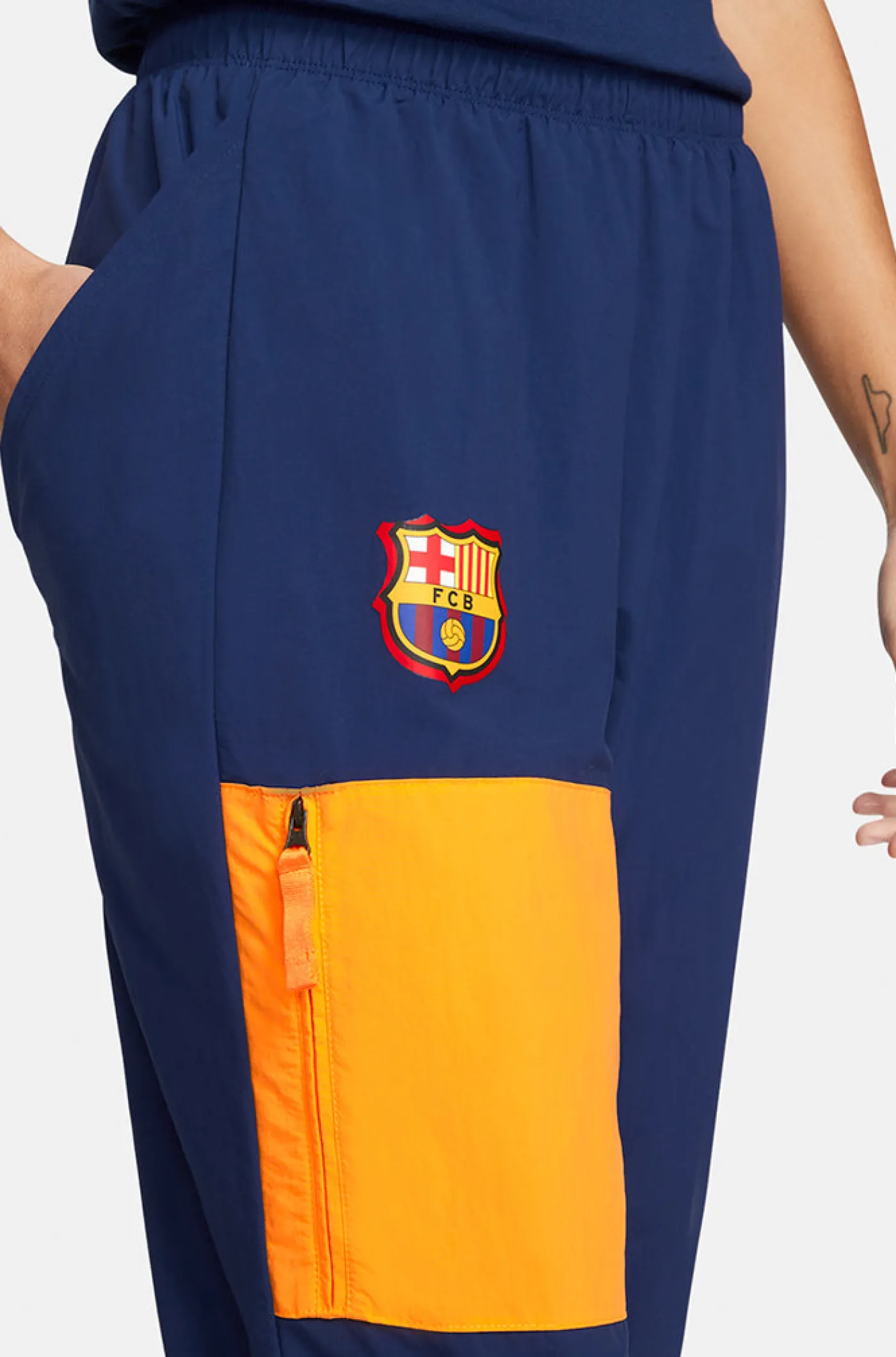 Fashion Pantalón marino Barça Nike - Mujer Mujer Pantalones Y Shorts