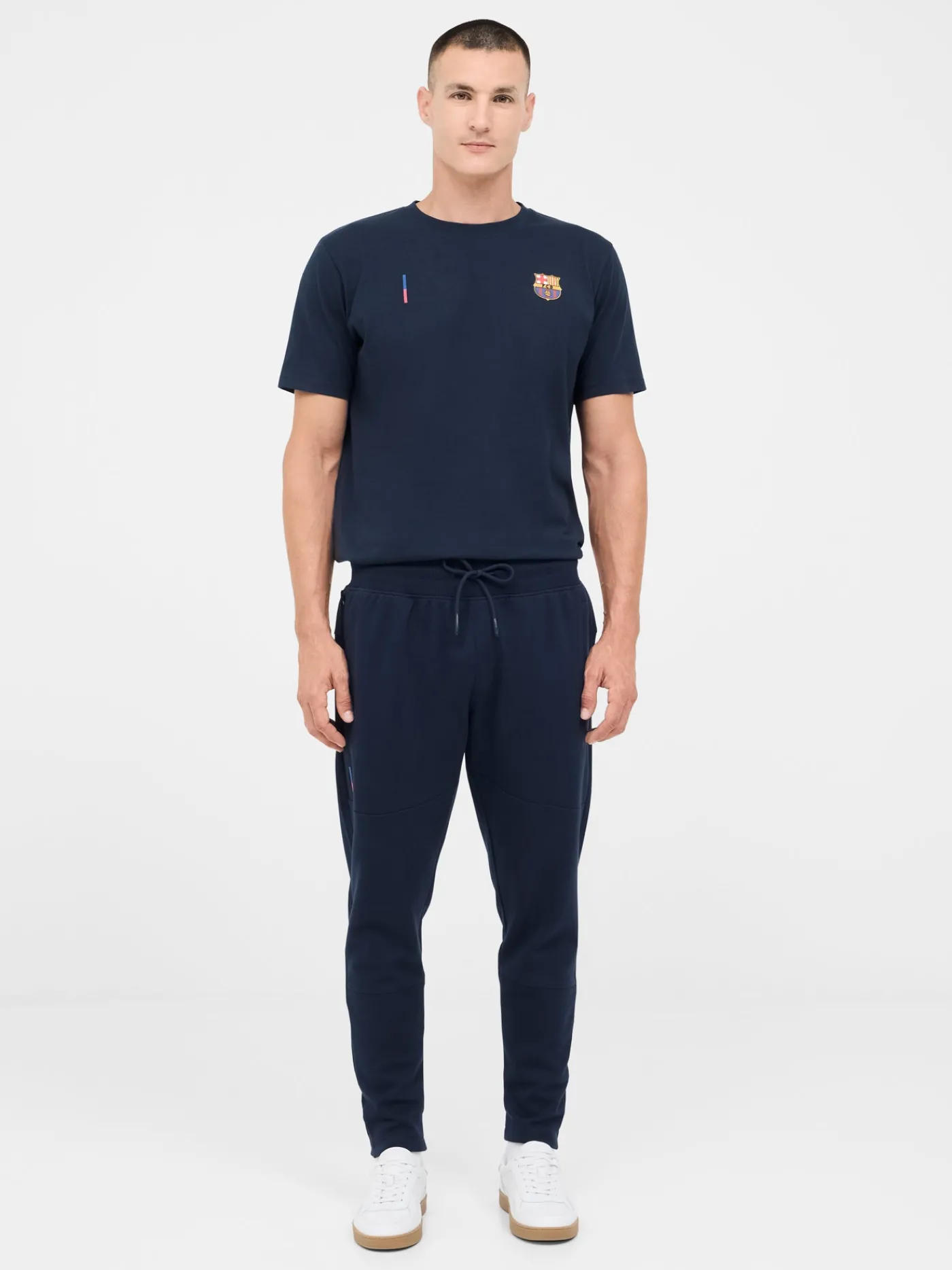 New Pantalón navy Barça Hombre Pantalones Y Shorts | Chándals