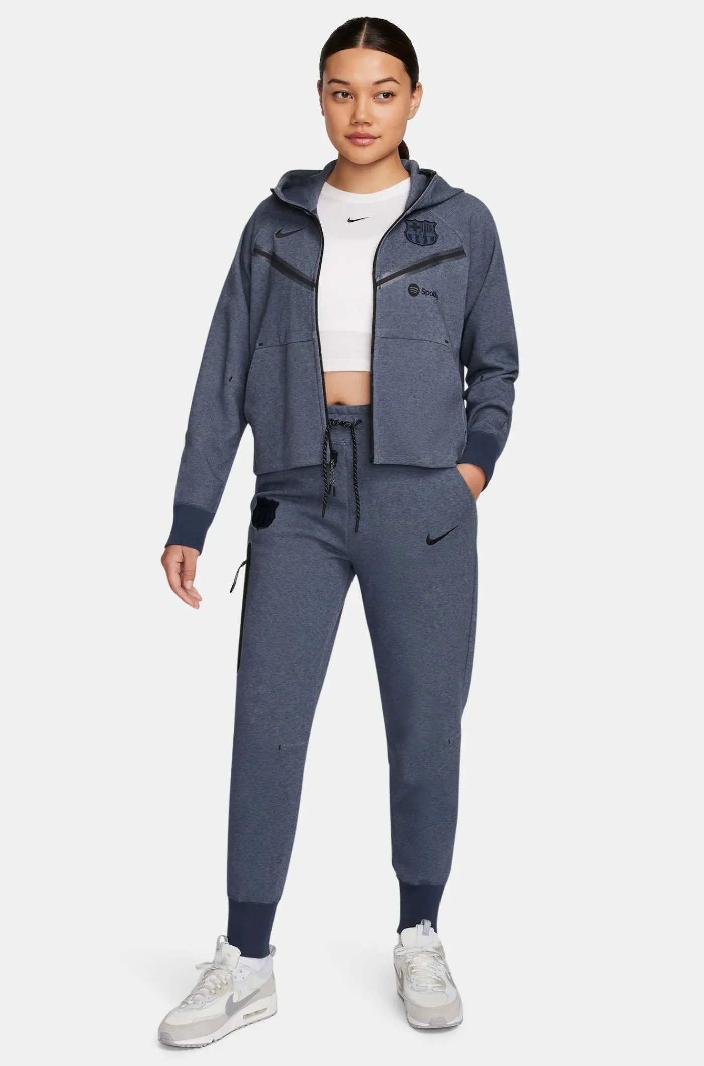 Hot Pantalón tech azul Barça Nike - Mujer Mujer Pantalones Y Shorts | Chándals