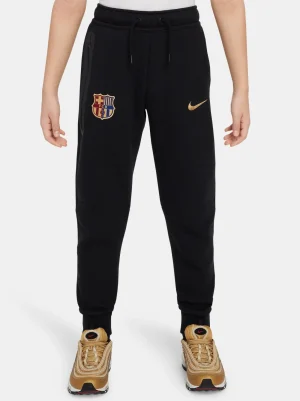 Flash Sale Pantalón tech fleece escudo negro Barça Nike - Junior Niños Pantalones Y Shorts | Chándals