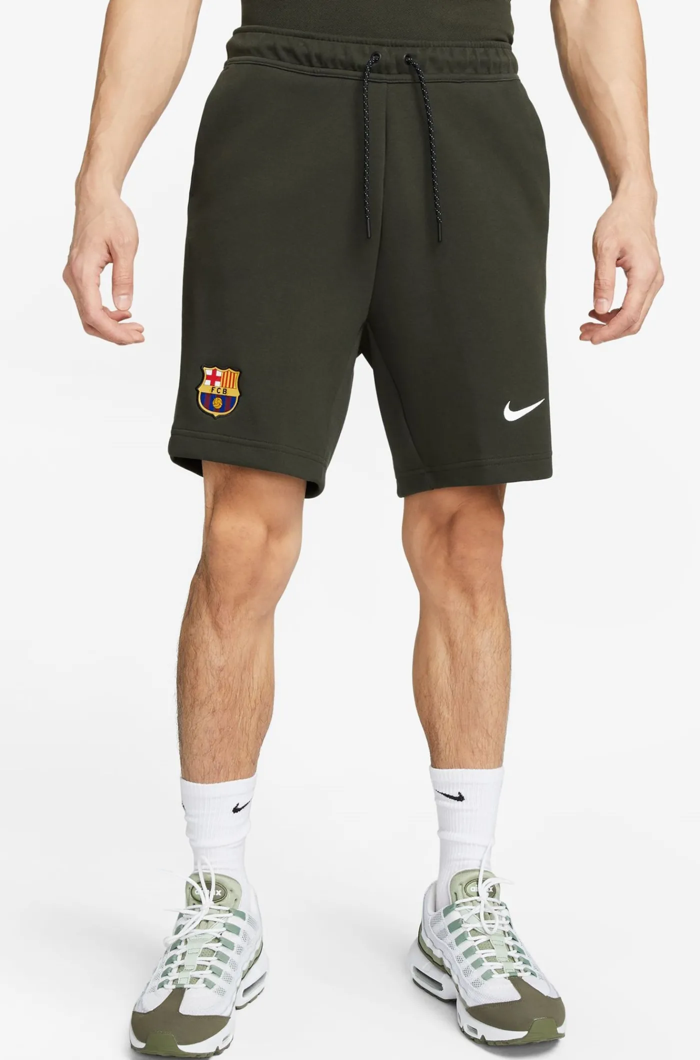 Sale Pantalón verde corto Barça Nike Hombre Pantalones Y Shorts | Chándals
