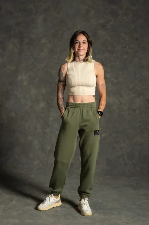 Clearance Pantalones caqui Barça - Mujer Mujer Pantalones Y Shorts | Chándals