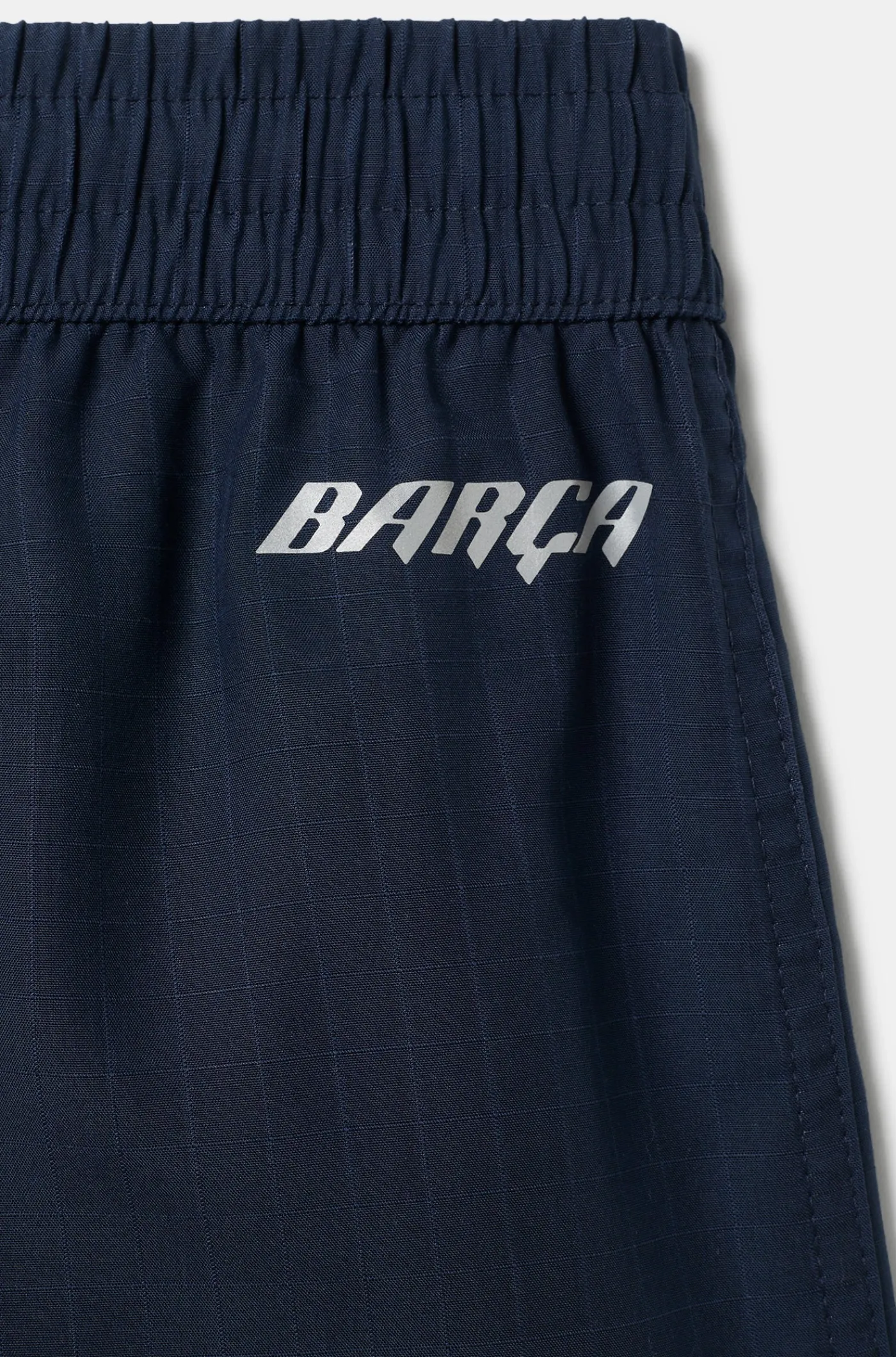 Sale Pantón corto azul marino Barça Hombre Pantalones Y Shorts