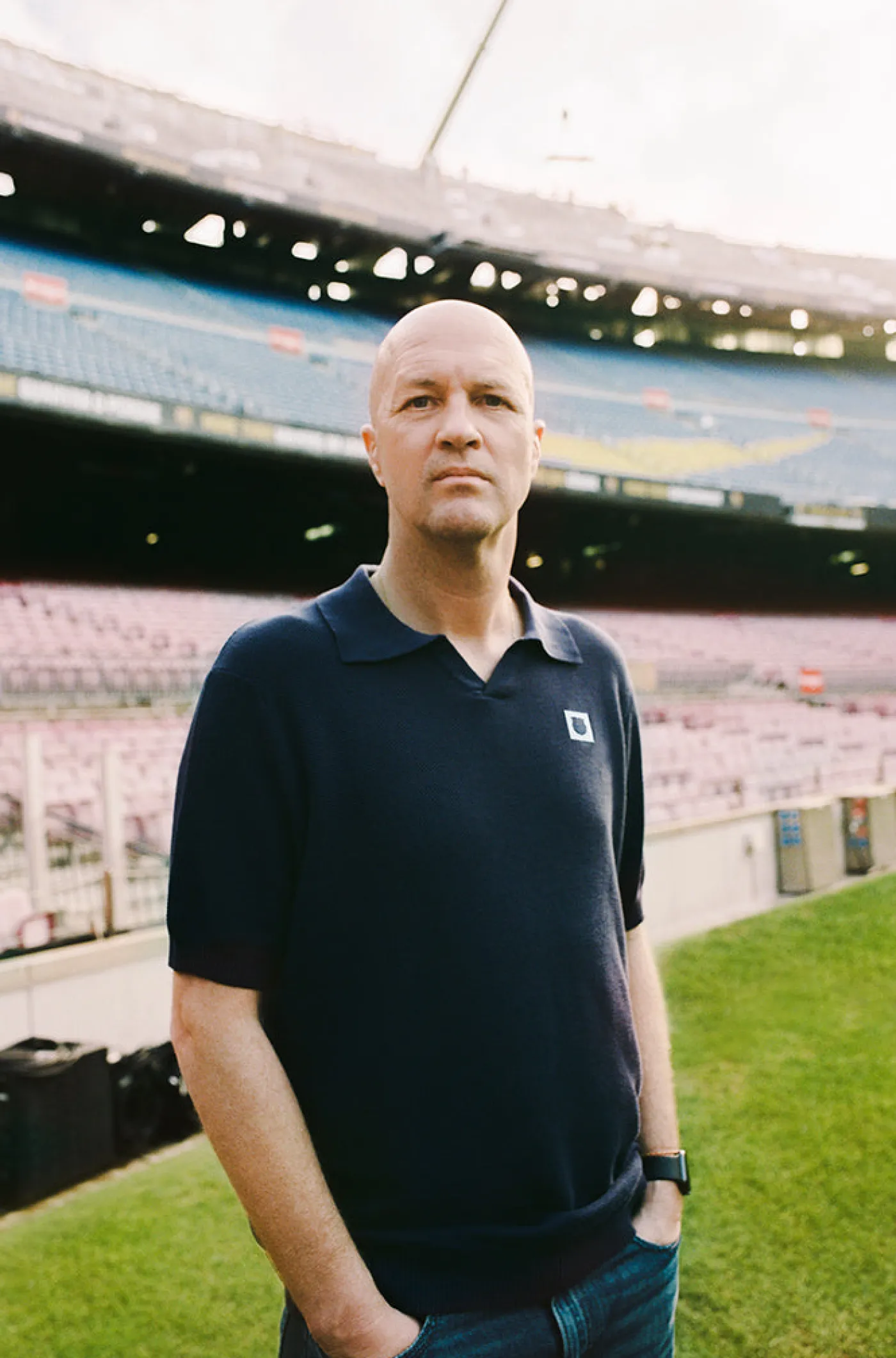 Best Sale Polo azul Barça Cruyff "9" Hombre Camisetas Y Polos