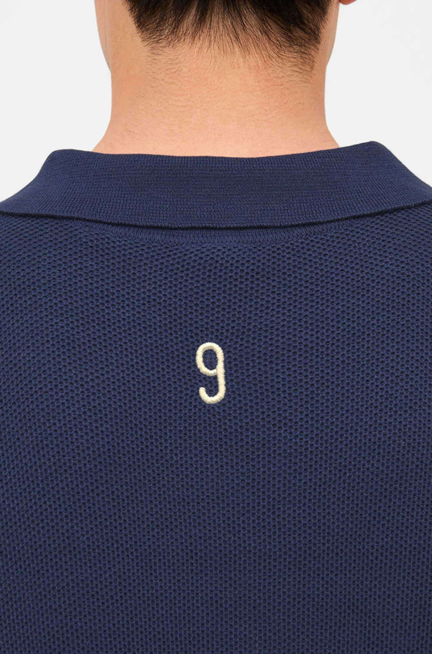 Best Sale Polo azul Barça Cruyff "9" Hombre Camisetas Y Polos