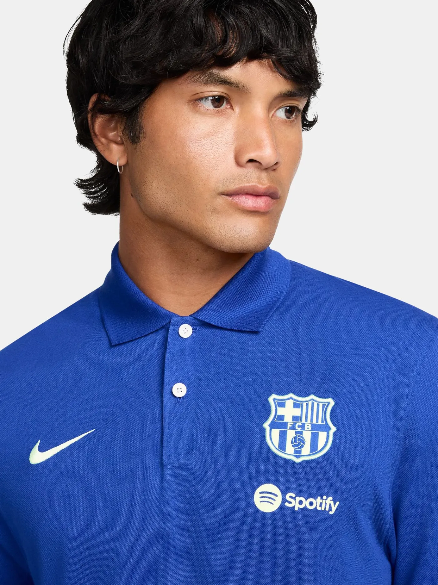 Online Polo azul Barça Nike Hombre Camisetas Y Polos