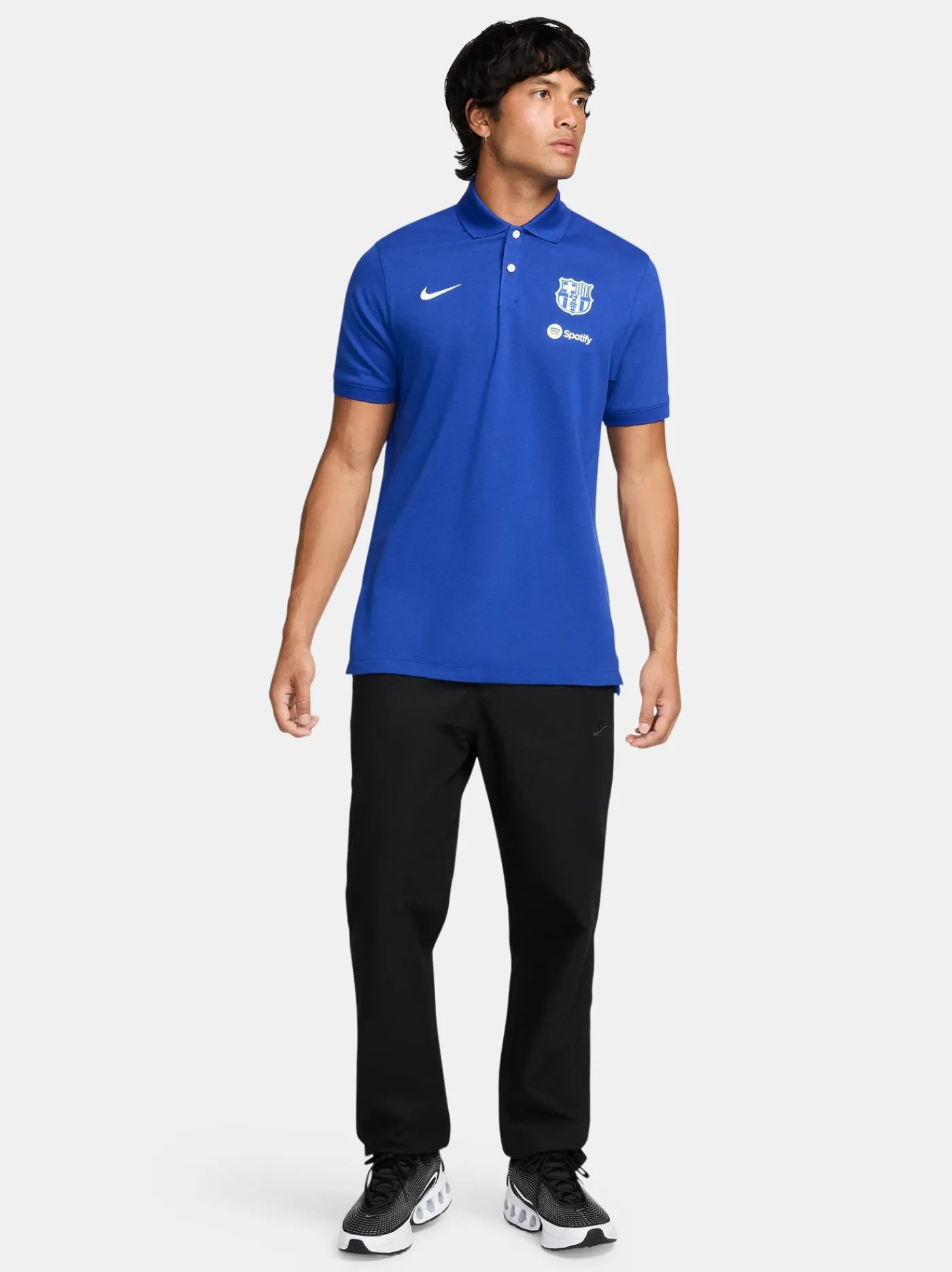 Online Polo azul Barça Nike Hombre Camisetas Y Polos