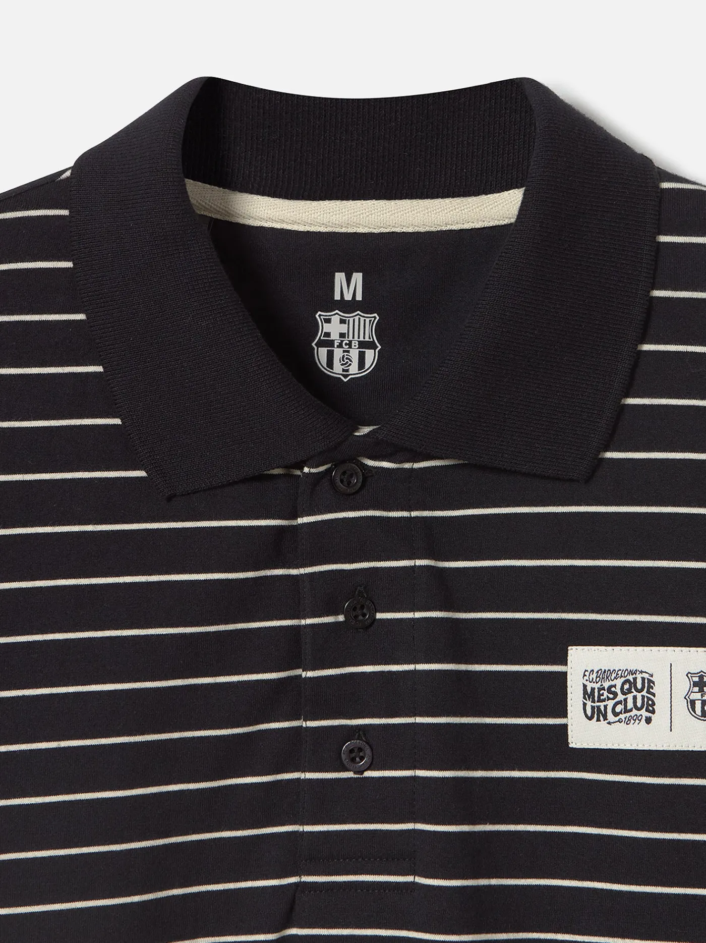 Clearance Polo de rayas Barça Hombre Camisetas Y Polos