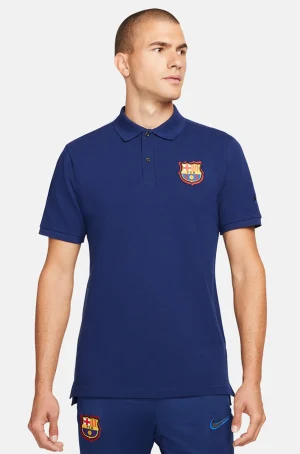Hot Polo escudo Barça Nike Hombre Camisetas Y Polos