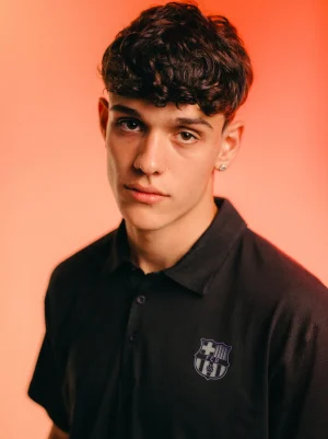 Fashion Polo negro Barça Hombre Camisetas Y Polos