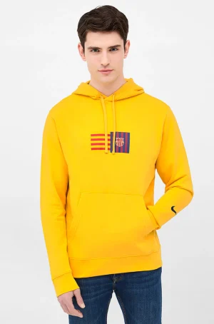 Cheap Sudadera amarilla Barça Nike Hombre Sudaderas