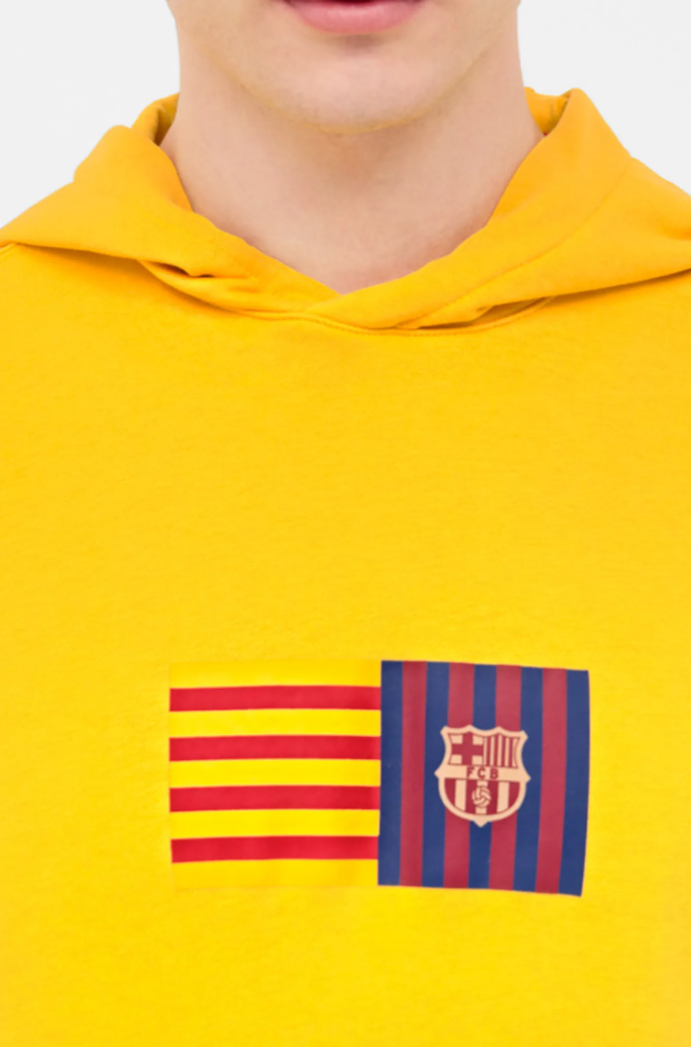 Cheap Sudadera amarilla Barça Nike Hombre Sudaderas