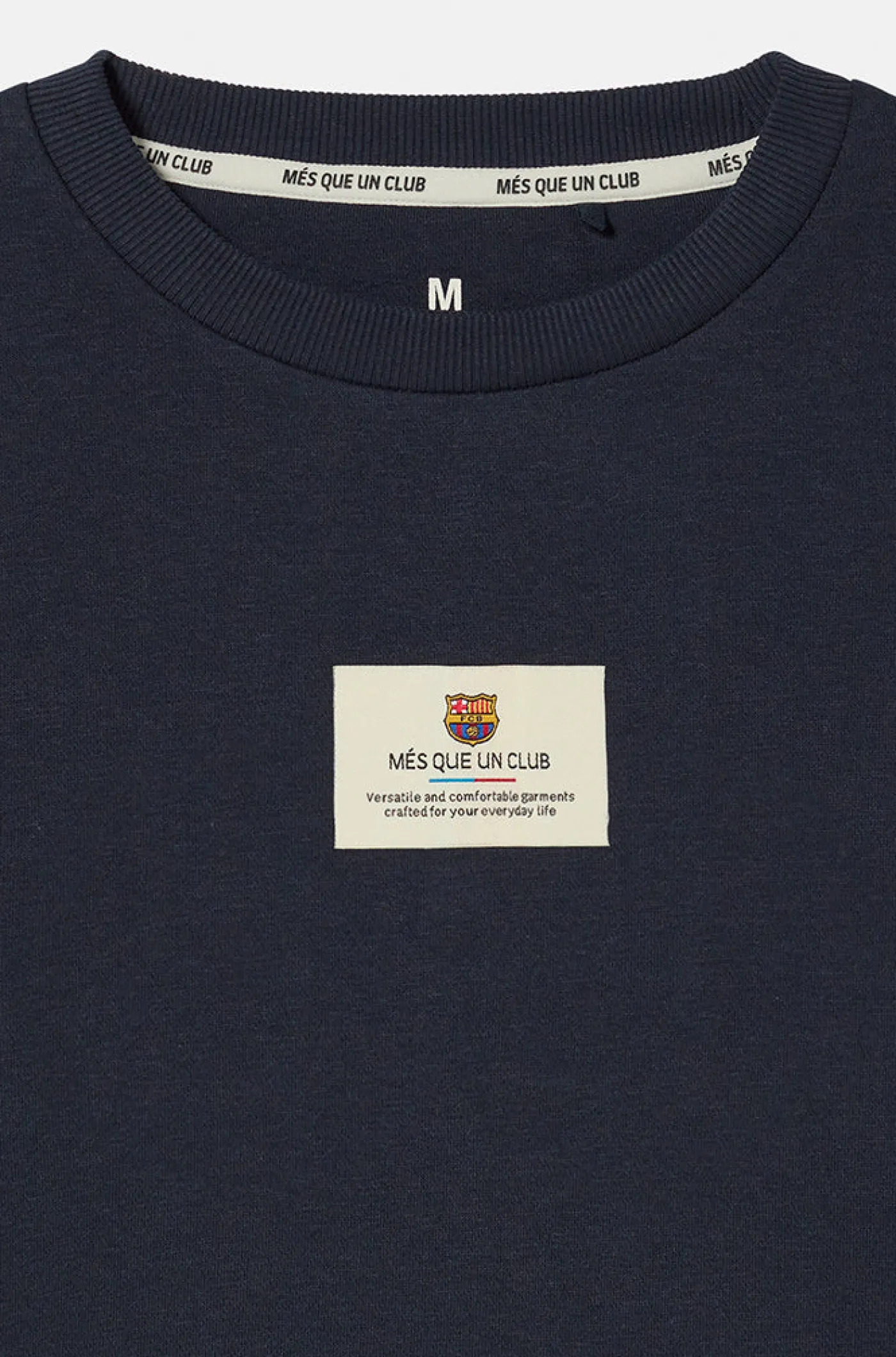 Store Sudadera azul marino Barça - Mujer Mujer Sudaderas Y Jerséis