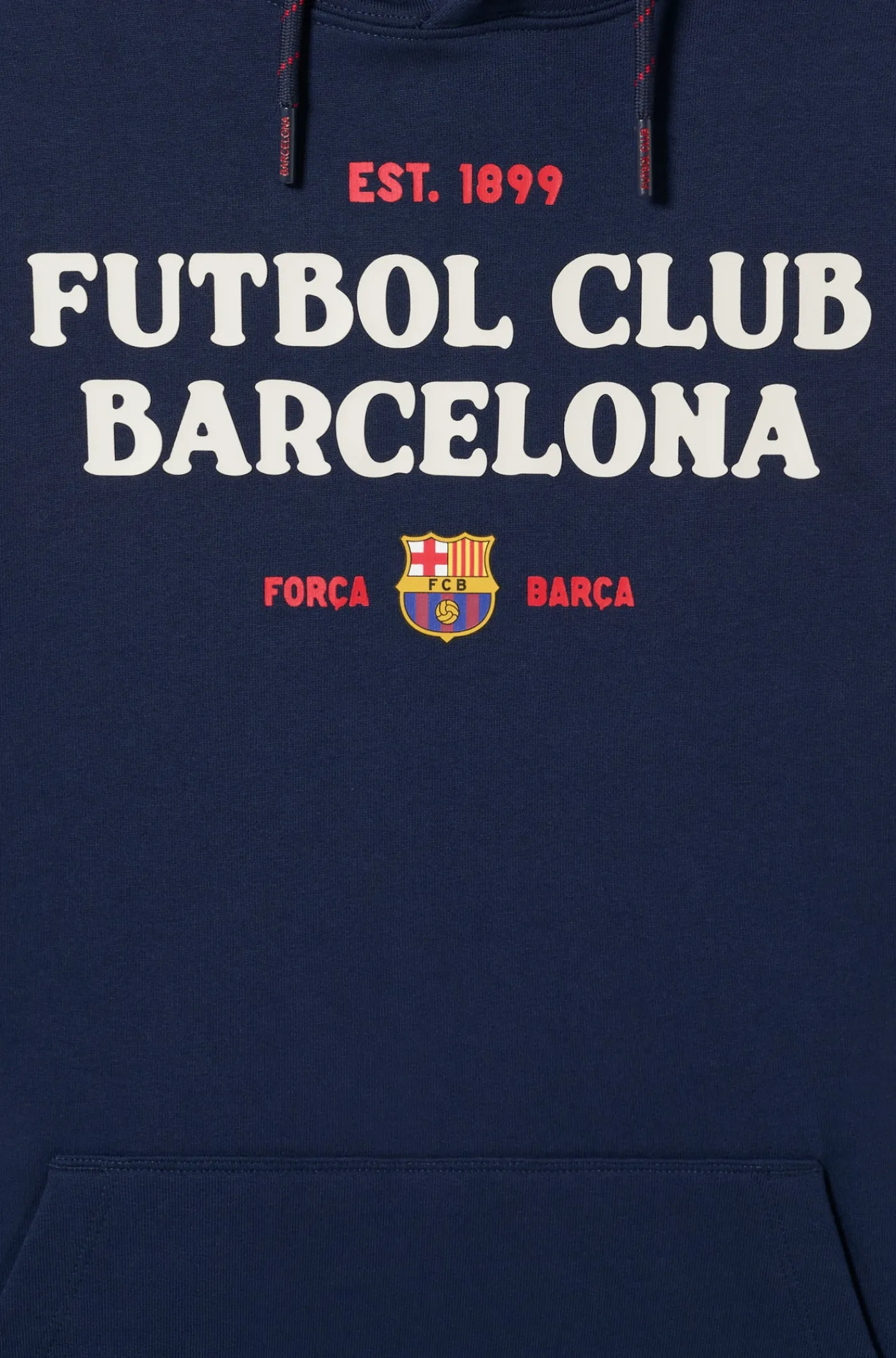 New Sudadera Barça con escudo azul marino Hombre Sudaderas | Chándals