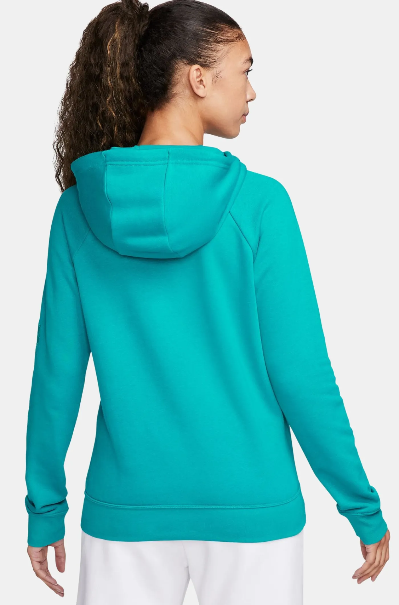 Best Sale Sudadera capucha azul Barça Nike - Mujer Mujer Sudaderas Y Jerséis
