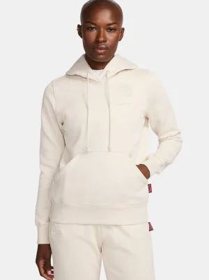 Cheap Sudadera con capucha blanca Barça Nike - Mujer Mujer Sudaderas Y Jerséis